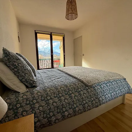 T3 Expo Sud, Terrasse Et Vue Montagne A アパート