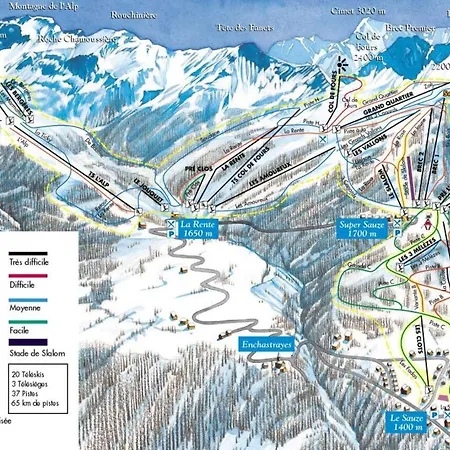 T3 Expo Sud, Terrasse Et Vue Montagne A Jausiers